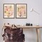 Stupell Industries Muted Layered Neutrals 2pc Floater Framed Canvas Wall Art Set Design by Grace Popp